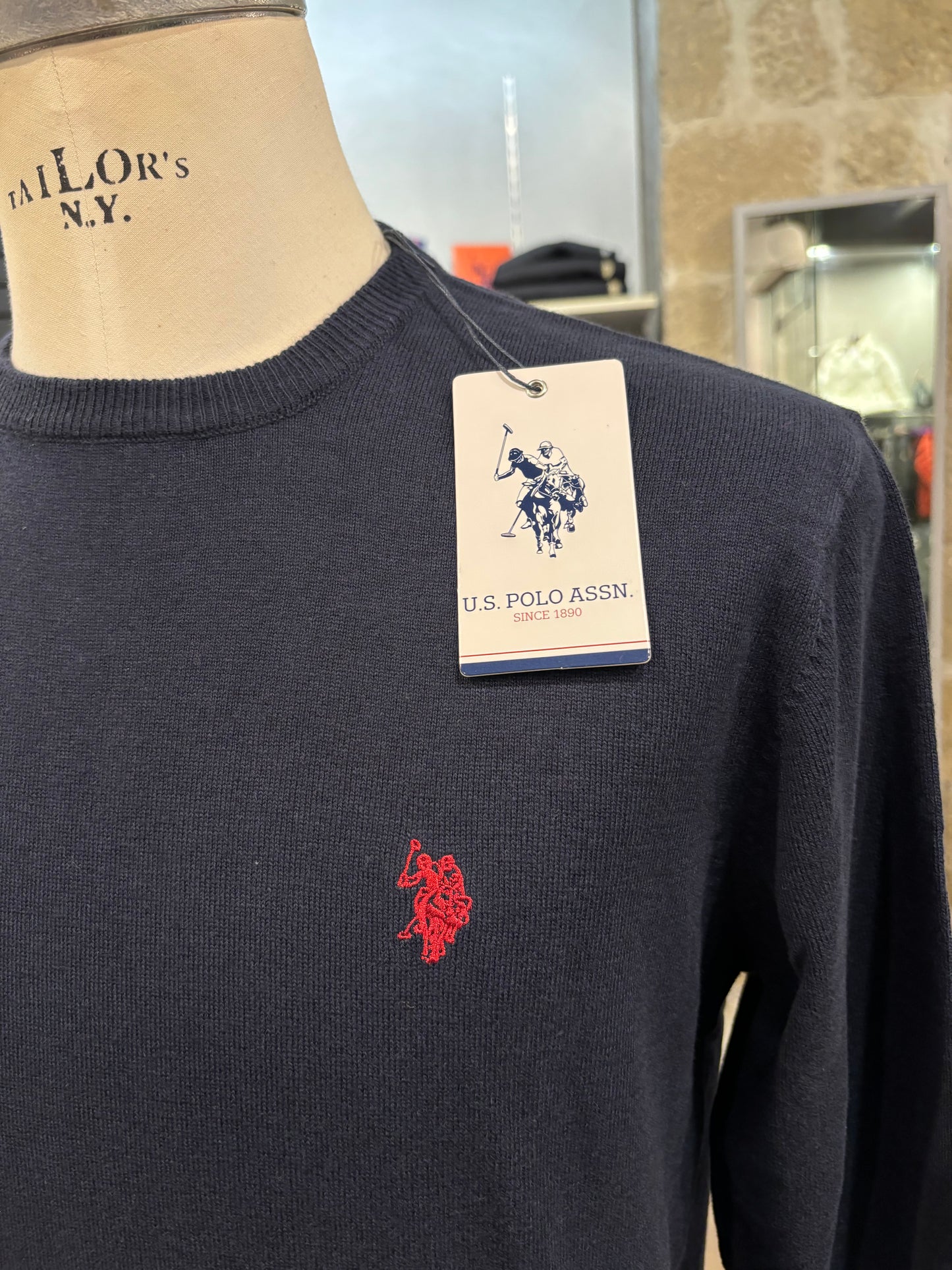 Maglione Us Polo blu