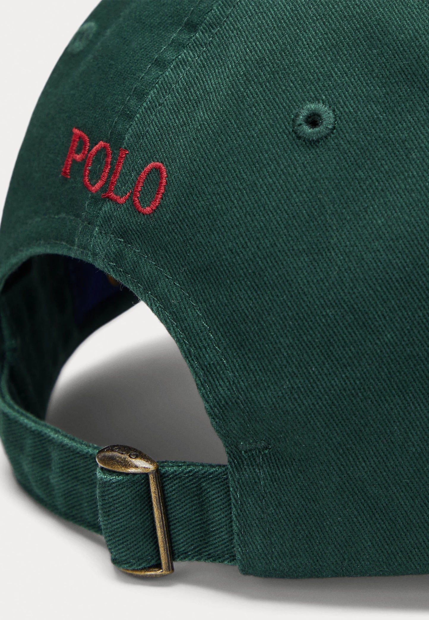 Cappello verde con visiera Ralph Lauren