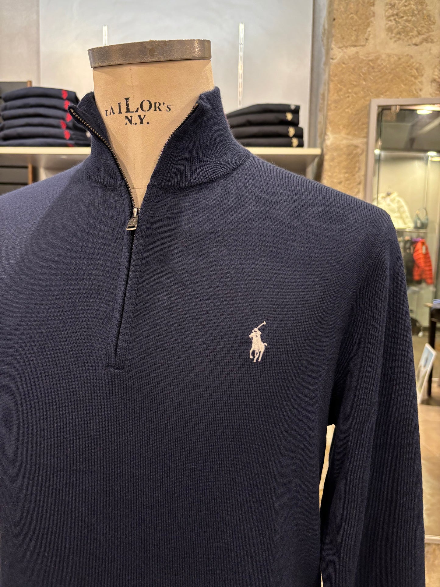 Maglione Ralph Lauren mezza zip