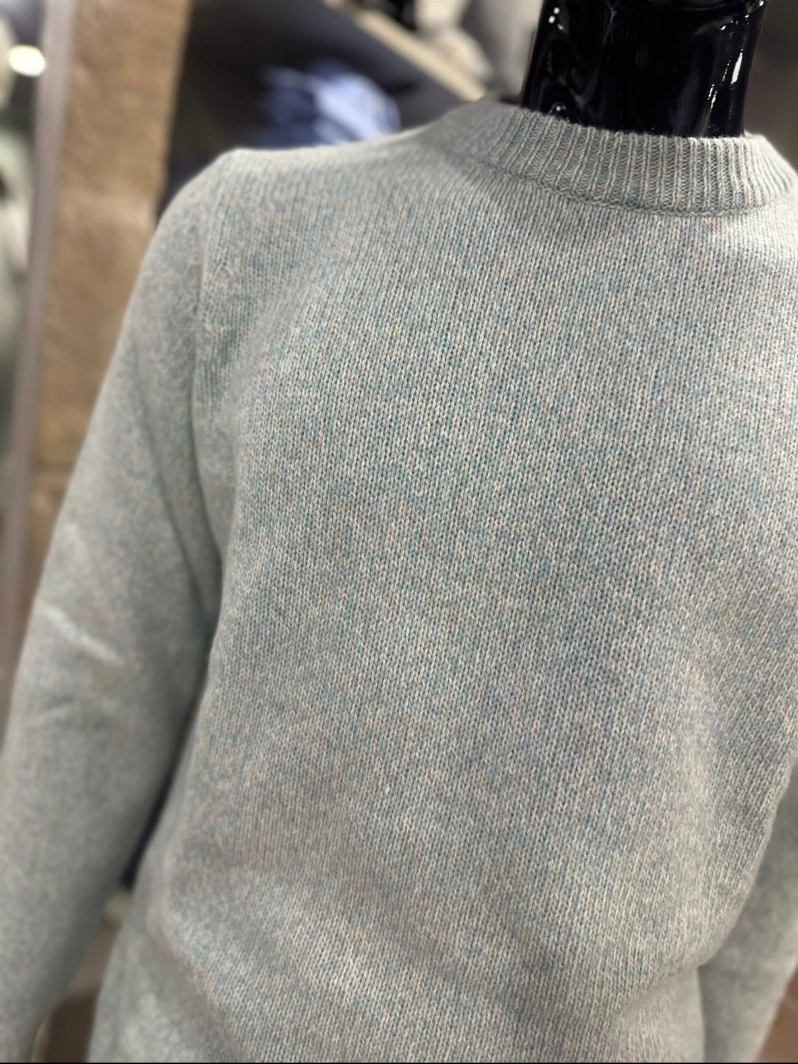 Girocollo mouline wool&co