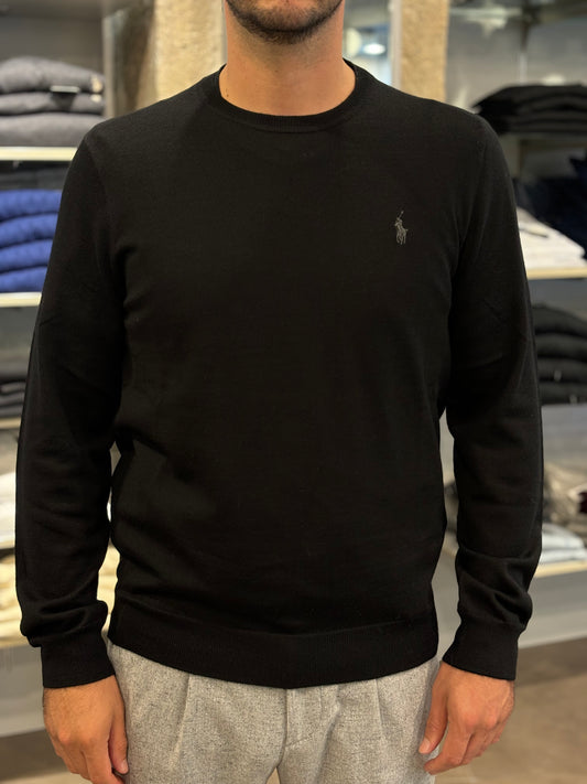 Maglione girocollo Ralph Lauren nero