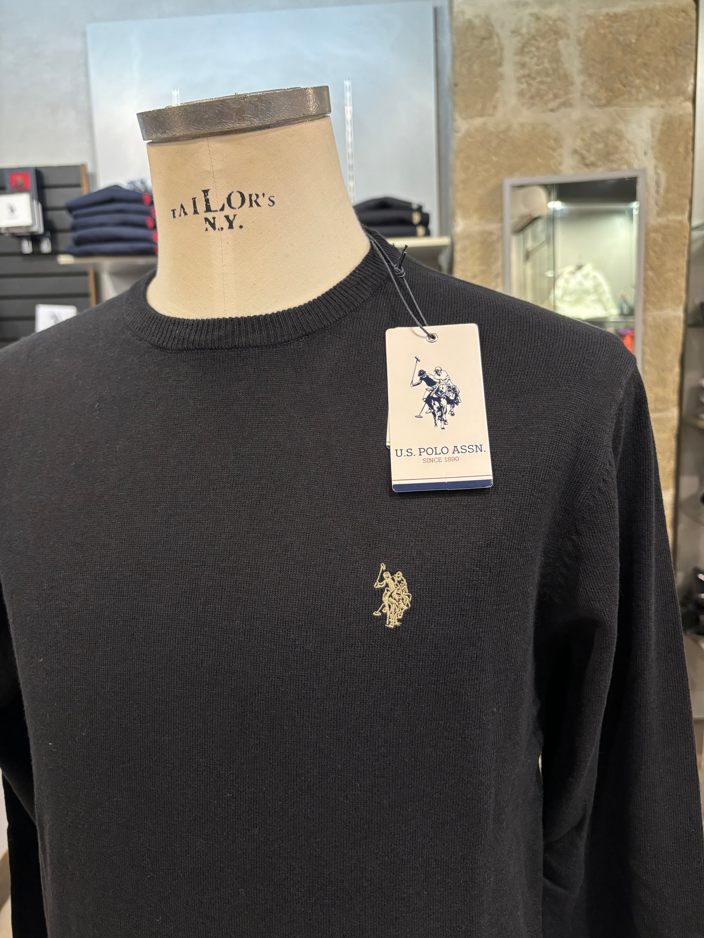 Maglione Us Polo nero