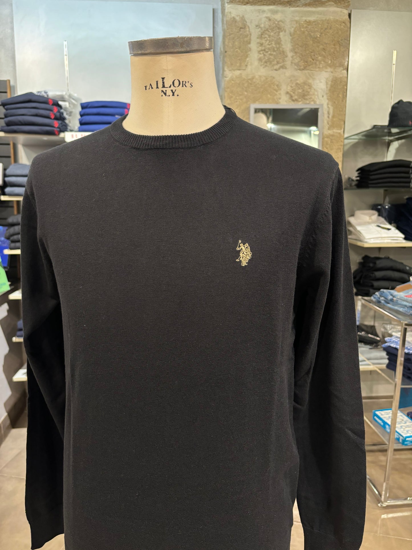 Maglione Us Polo nero