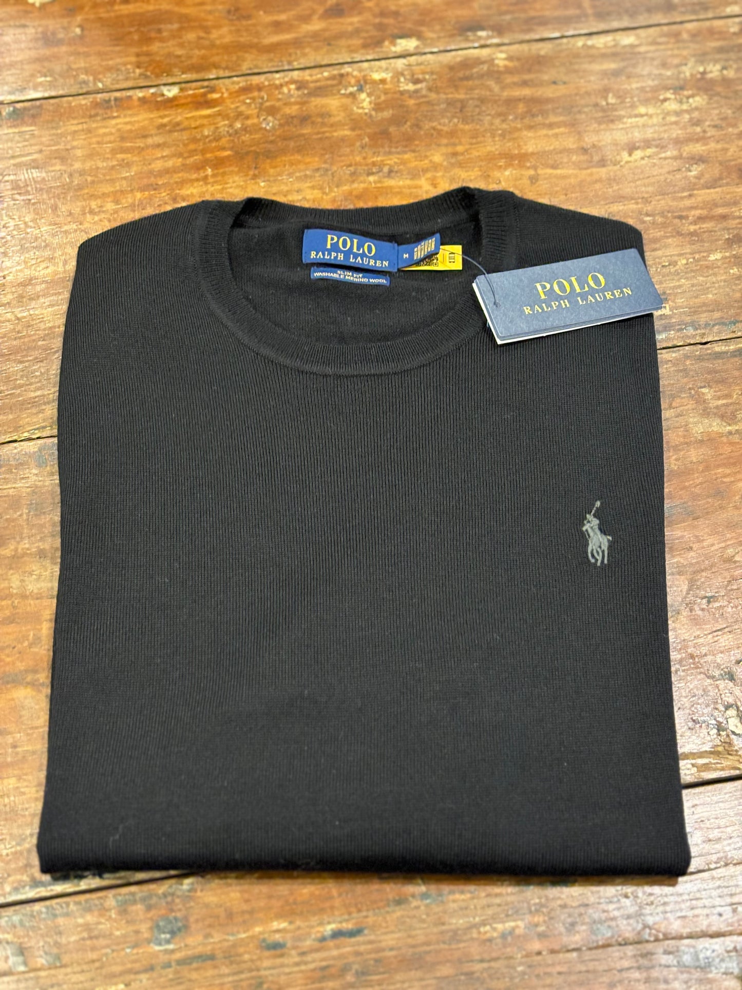 Maglione girocollo Ralph Lauren nero