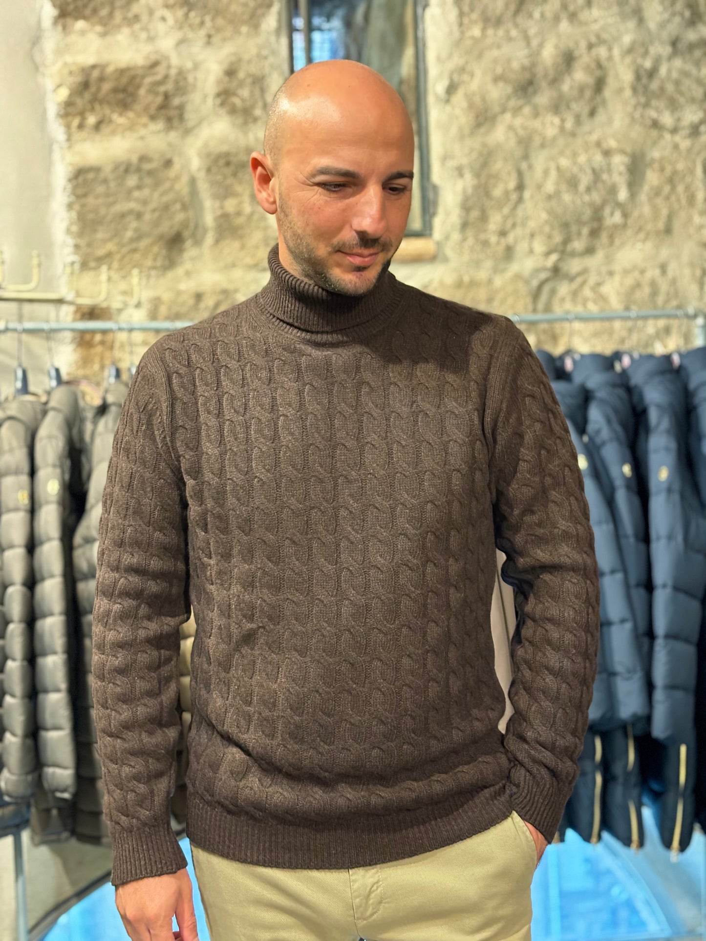 Dolcevita treccia moro wool&co