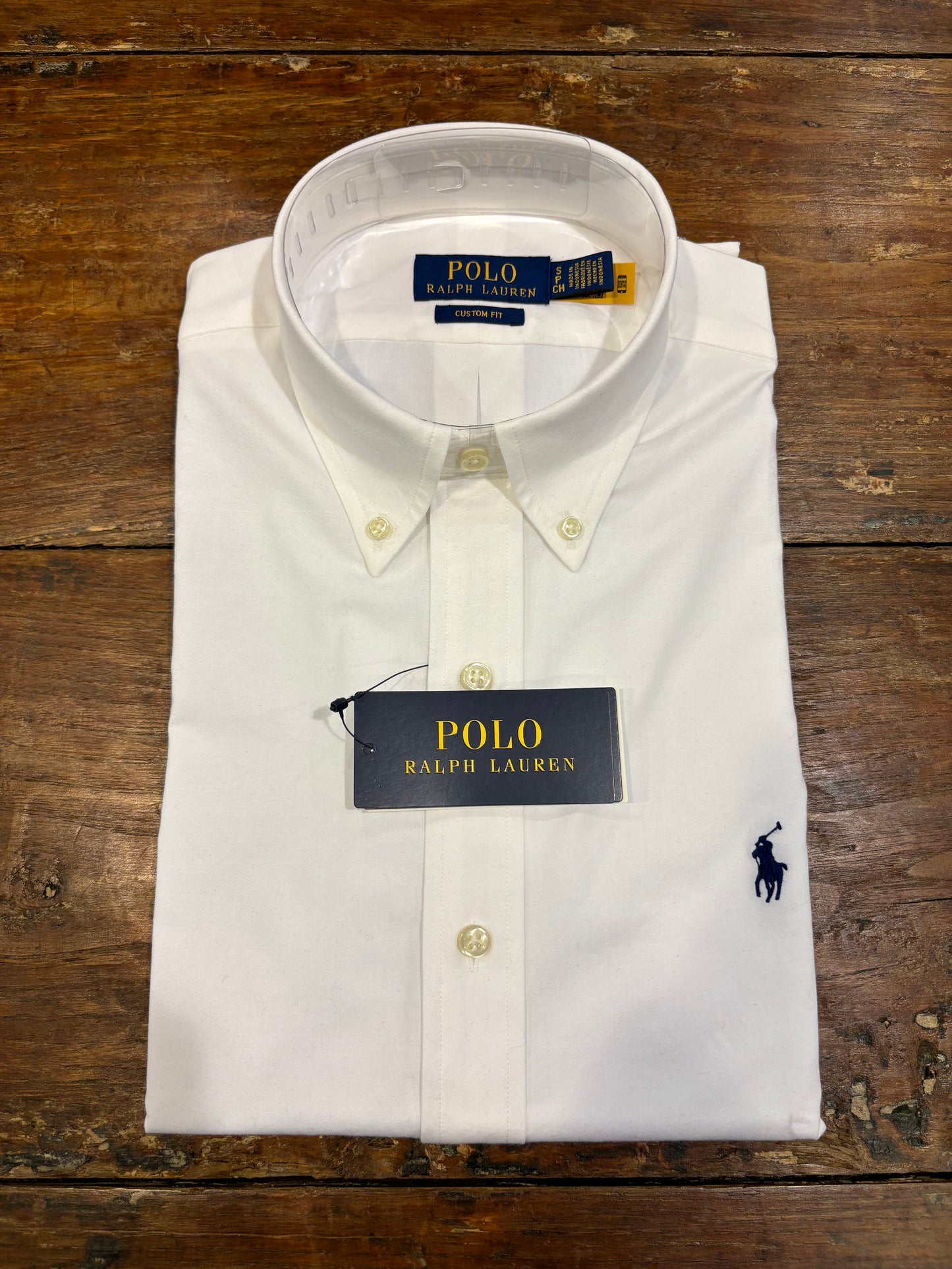 Camicia Ralph Lauren popeline bianca